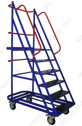 Лестница передвижная ЛС 6 (6 ступеней)